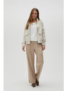 Moodo Hellbeige Damenjacke