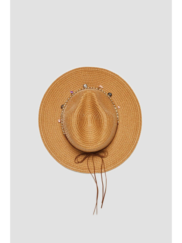 Moodo Beiger Damenhut