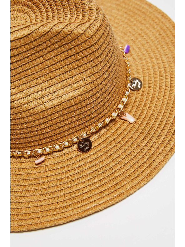 Moodo Beiger Damenhut