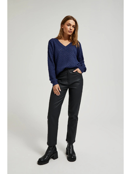 Moodo Schwarze Damenhose