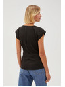 Moodo Schwarze Damenbluse