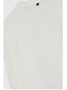 Moodo Weißer Damen-Hoodie