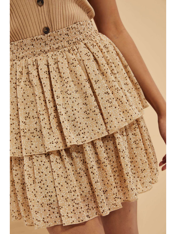 Moodo Beiger Damenrock