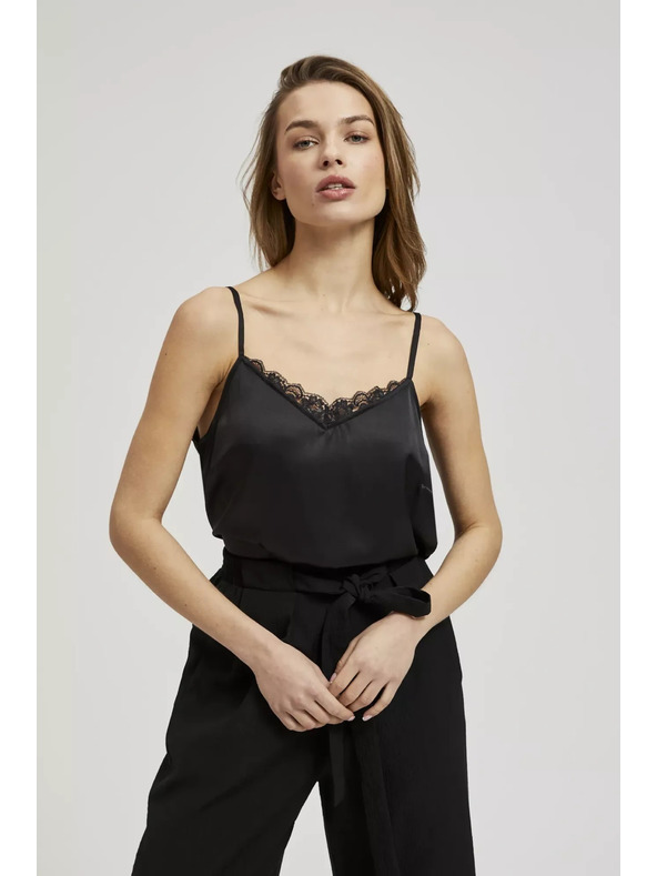 Moodo Schwarzes Top