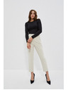 Moodo Schwarzes Damen-Langarmshirt