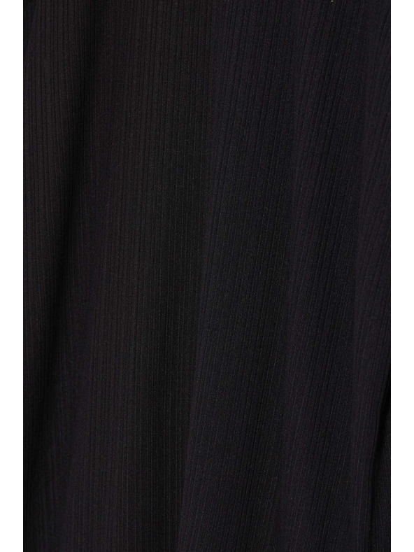 Moodo Schwarzes Damen-Langarmshirt