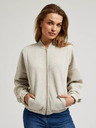 Moodo Beige kurze Jacke
