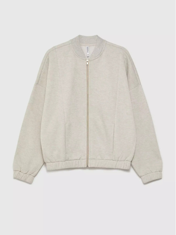 Moodo Beige kurze Jacke