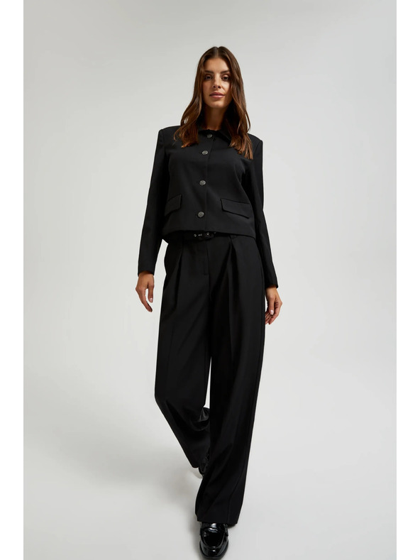 Moodo Schwarze Damenhose