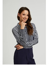 Moodo Schwarze Damenbluse