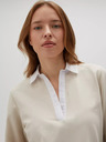 Moodo Beiger Damen-Hoodie