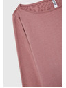 Moodo Dusty Rosa Damen-T-Shirt mit langen Ärmeln