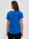 Moodo Blaues Damen-T-Shirt