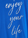 Moodo Blaues Damen-T-Shirt