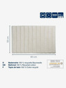 Kela Badezimmermatte Megan 100% Baumwolle moosgrün 80,0x50,0x1,6cm KELA
