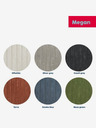 Kela Badezimmermatte Megan 100% Baumwolle moosgrün 80,0x50,0x1,6cm KELA