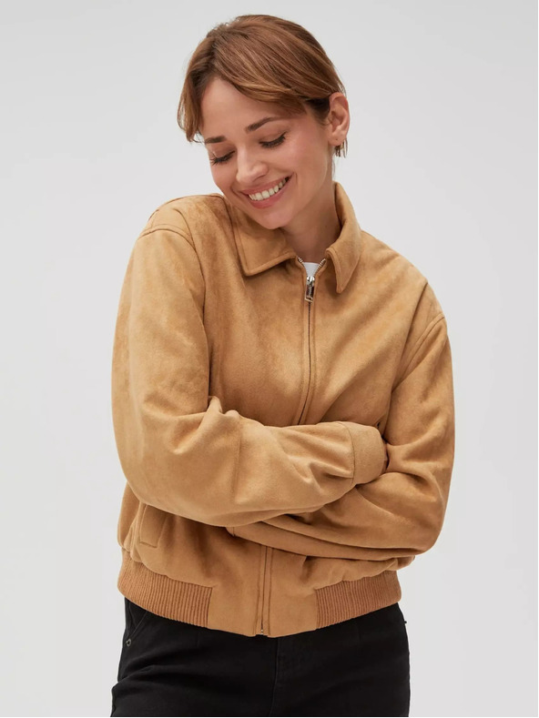 Moodo Beige Damenjacke