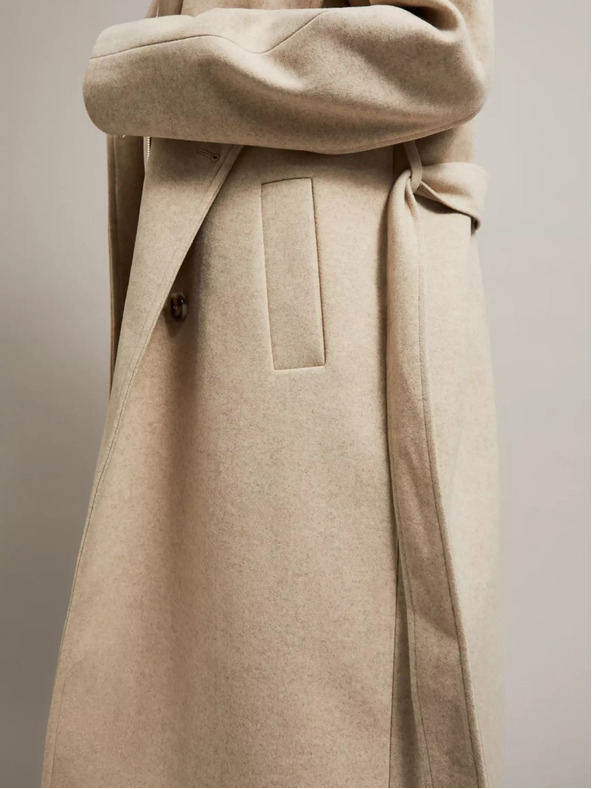 Moodo Beige Damenjacke