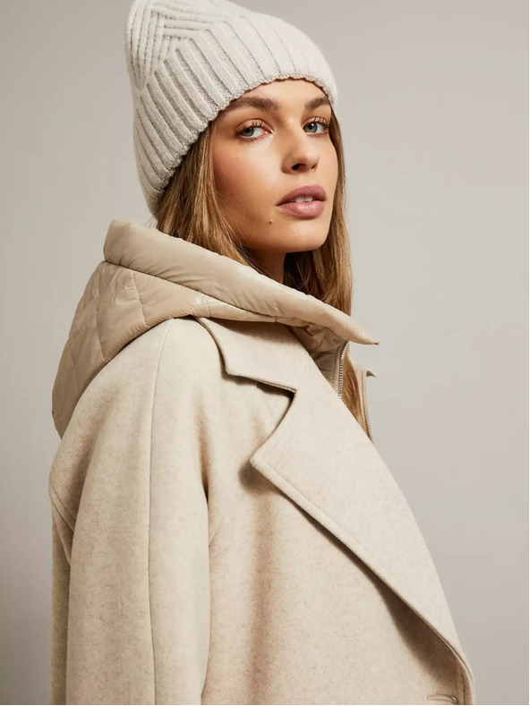 Moodo Beige Damenjacke