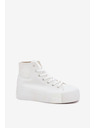 BIG STAR SHOES Damen Canvas Plateau Sneaker Big Star