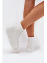 BIG STAR SHOES Damen Canvas Plateau Sneaker Big Star