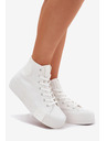 BIG STAR SHOES Damen Canvas Plateau Sneaker Big Star