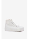 BIG STAR SHOES Damen Canvas Plateau Sneaker Big Star