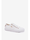 BIG STAR SHOES Damen Canvas Sneaker Big Star – Weiß