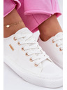 BIG STAR SHOES Damen Canvas Sneaker Big Star – Weiß