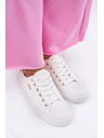 BIG STAR SHOES Damen Canvas Sneaker Big Star – Weiß