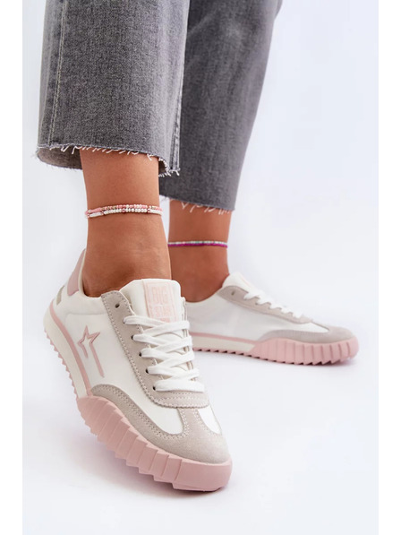 BIG STAR SHOES Damen Low-Top Sneaker Big Star Rosa