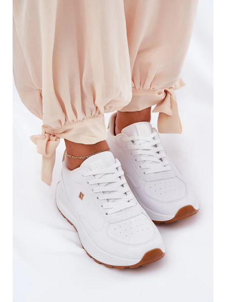 BIG STAR SHOES Damen Lifestyle Schuhe Big Star HI-POLY SYSTEM – weiß