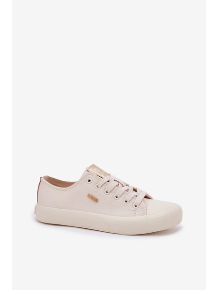 BIG STAR SHOES Damen Canvas-Sneaker Big Star – beige