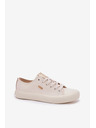 BIG STAR SHOES Damen Canvas-Sneaker Big Star – beige