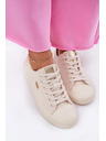 BIG STAR SHOES Damen Canvas-Sneaker Big Star – beige