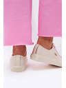 BIG STAR SHOES Damen Canvas-Sneaker Big Star – beige