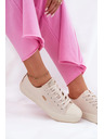 BIG STAR SHOES Damen Canvas-Sneaker Big Star – beige