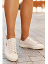 BIG STAR SHOES Damen Canvas-Sneaker Big Star – beige