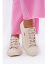 BIG STAR SHOES Damen Canvas-Sneaker Big Star – beige