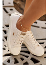 BIG STAR SHOES Damen Canvas-Sneaker Big Star – beige