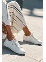 BIG STAR SHOES Damen Sneaker aus Öko-Leder Big Star – weiß