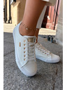 BIG STAR SHOES Damen Sneaker aus Öko-Leder Big Star – weiß