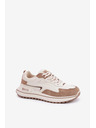 BIG STAR SHOES Damen Sneaker Big Star HI-POLY SYSTEM – beige
