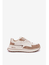 BIG STAR SHOES Damen Sneaker Big Star HI-POLY SYSTEM – beige