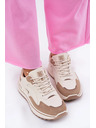 BIG STAR SHOES Damen Sneaker Big Star HI-POLY SYSTEM – beige