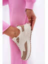 BIG STAR SHOES Damen Sneaker Big Star HI-POLY SYSTEM – beige