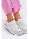 BIG STAR SHOES Damen Sneaker Big Star HI-POLY SYSTEM – weiß