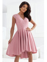 numoco Hellrosa Kleid mit Spitze