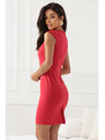 numoco Klassisches figurbetontes Kleid in Rot