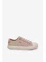 BIG STAR SHOES Damen Canvas-Sneaker Big Star – beige